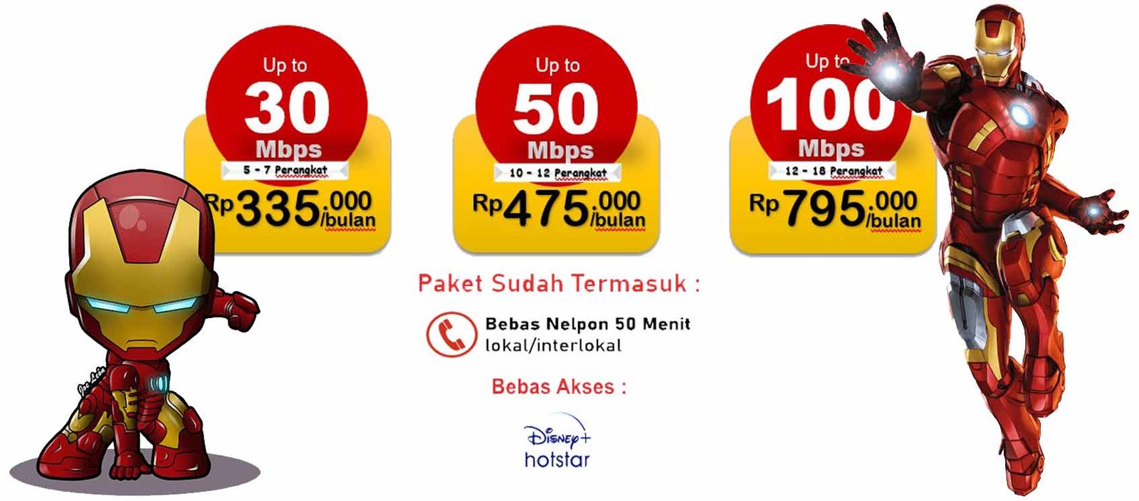 Marketing indihome D Ahsana Regency Kedanyang Gresik 7 paket inetphone